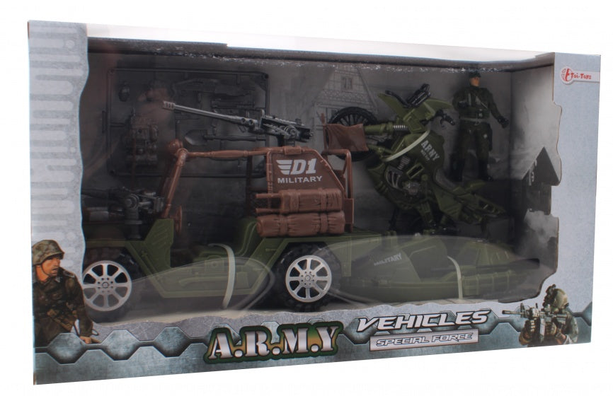 speelset Army special forces groen 5-delig