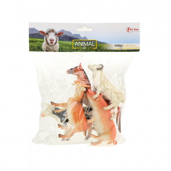 speelset boerderijdieren 5-delig