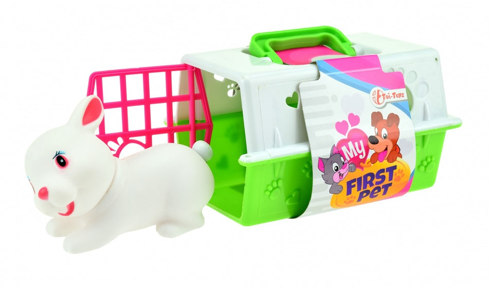 speelset Konijn met bench wit