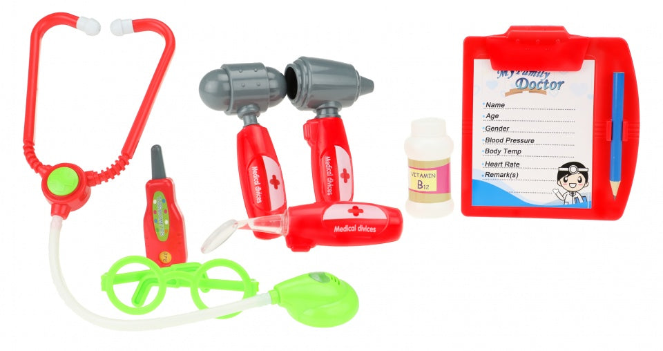 Toi-Toys dokters set 10-delig