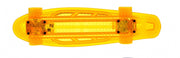 verlicht skateboard incl. accu 55 cm oranje