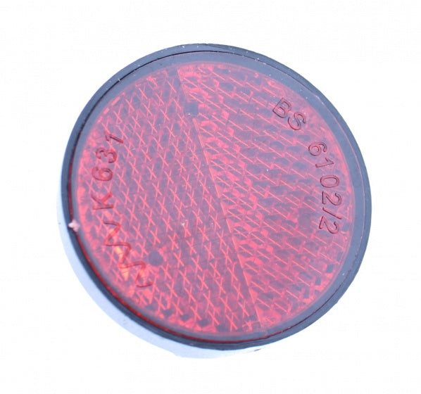 Achterreflector 41 mm rood