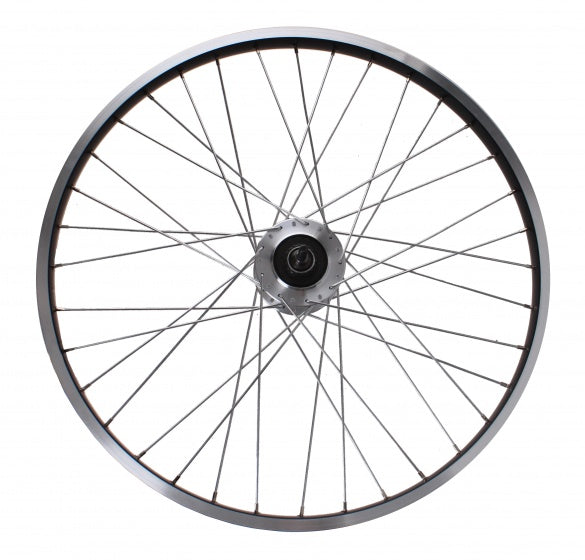 achterwiel 26 inch 7V rollerbrake 36G zwart/zilver