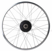 achterwiel Zac 2000 28 inch Nuvinci N330 rollerbrake zilver