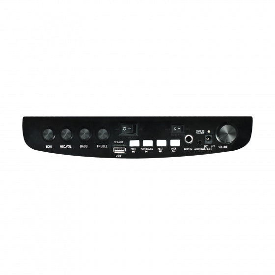 bluetoothspeaker The Flash 1510 trolley 500W zwart