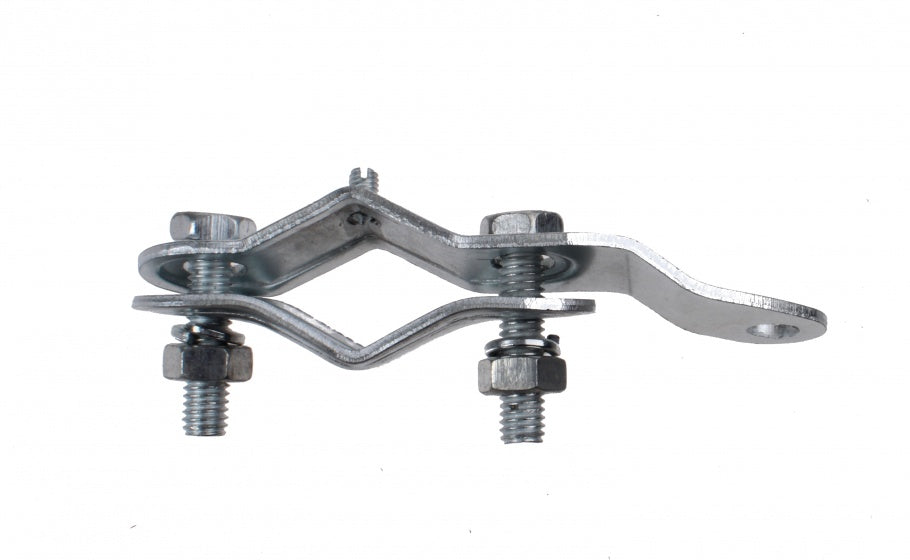 dynamohaak voorvork 5R4B staal 9 cm zilver