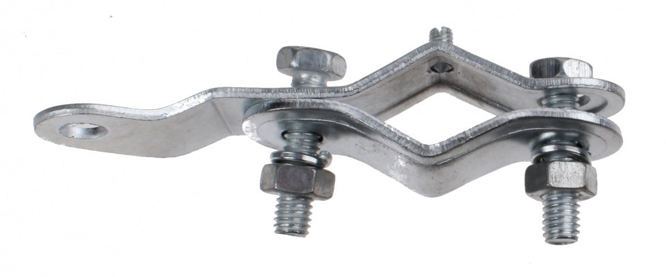 dynamohaak voorvork 5R4B staal 9 cm zilver