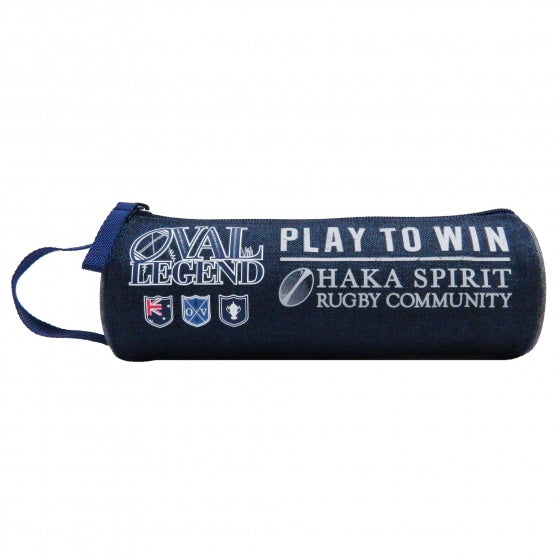 etui Oval Legend 22 x 7 cm donkerblauw