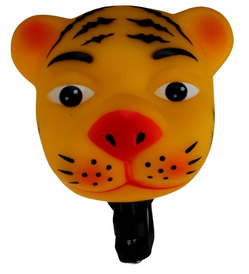 fietstoeter Tijger 9 cm oranje