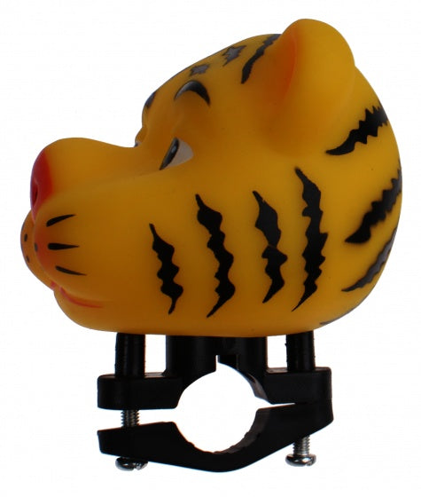 fietstoeter Tijger 9 cm oranje