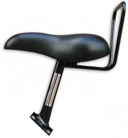 fietszitje damesfiets dubbele stang zwart - model 1