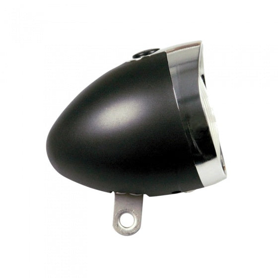 koplamp 3-led batterij zwart