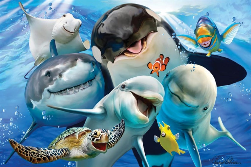 legpuzzel 3D Kids Oceaandieren 48 stukjes