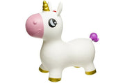 skippybal eenhoorn 46 cm wit/goud