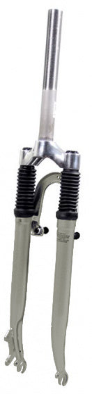 voorvork verend 28 inch hydride 1 1/8 inch grijs