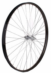voorwiel 28 inch rollerbrake 36G alu zwart
