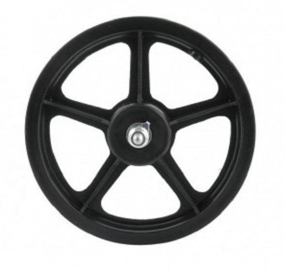 wiel BL17E autoped 12 inch PVC zwart
