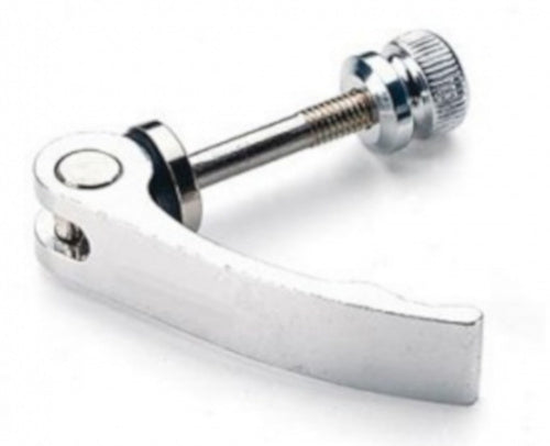 zadelpen snelspanner 45 mm aluminium zilver