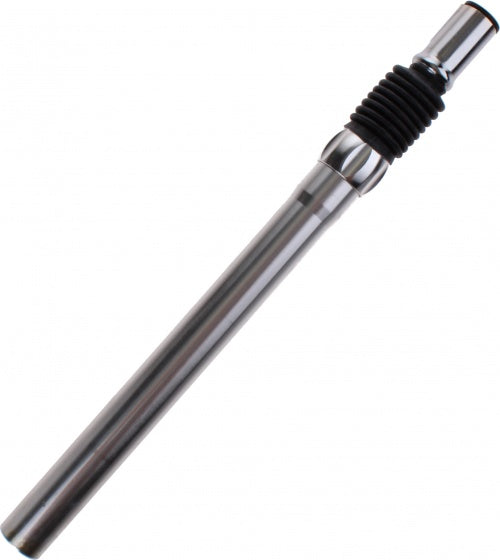 Zadelpen verend 25.4 x 350 mm aluminium zilver