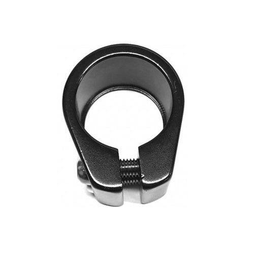zadelpenklem BMX 28.6 mm zwart