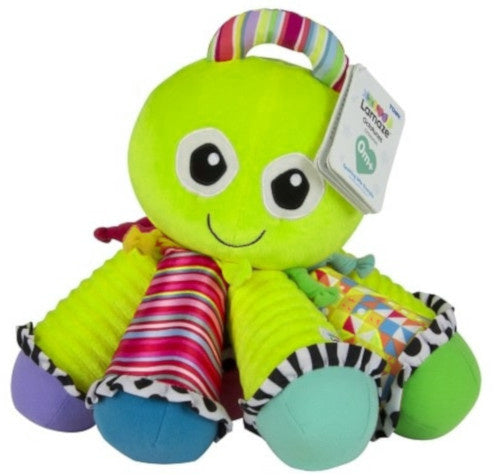 knuffel Lamaze Octotunes 30 cm pluche lichtgroen