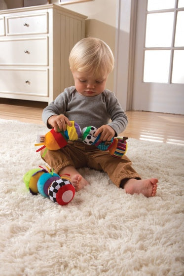 Lamaze regenboog ontdekkingsrupsje 40 cm