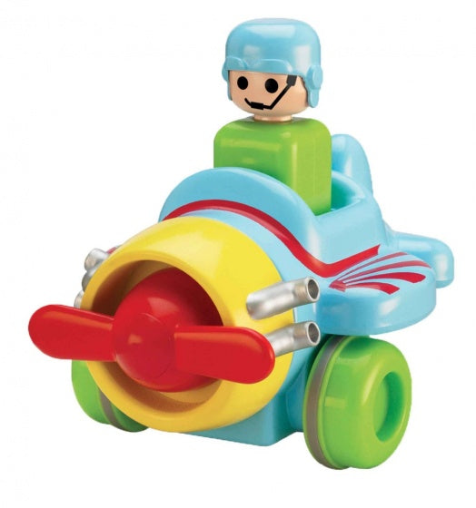 speelgoedvliegtuig Toomies - Push 'n Go Plane 41 cm multicolor