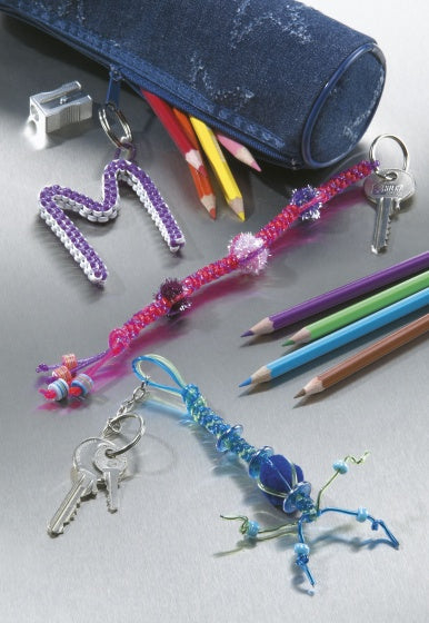 Filofun: knutseltouwtjes glitter 50 stuks