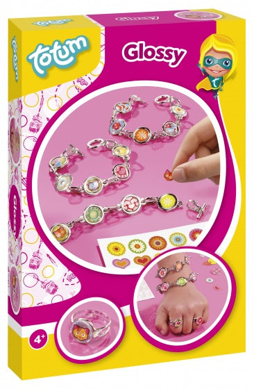 Knutselset Glossy: maak je eigen schakelarmbandjes