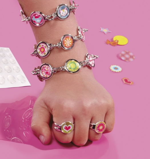 Knutselset Glossy: maak je eigen schakelarmbandjes