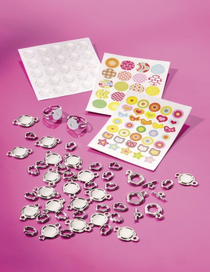 Knutselset Glossy: maak je eigen schakelarmbandjes