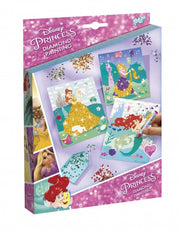 knutselset Disney Princess Diamond Painting 4-delig