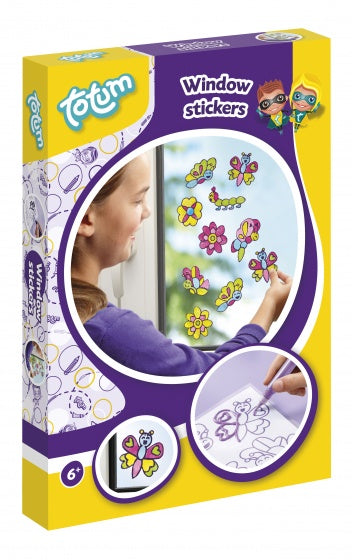 knutselset maak je eigen raamstickers