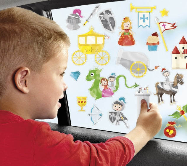 raamstickers Fairy Tales 16 x 21 cm junior 4 vellen