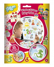 raamstickers Fairy Tales 16 x 21 cm junior 4 vellen