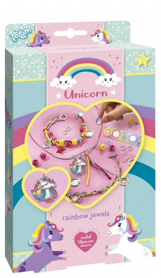 sieraden maken Unicorn Rainbow Jewels meisjes 5-delig
