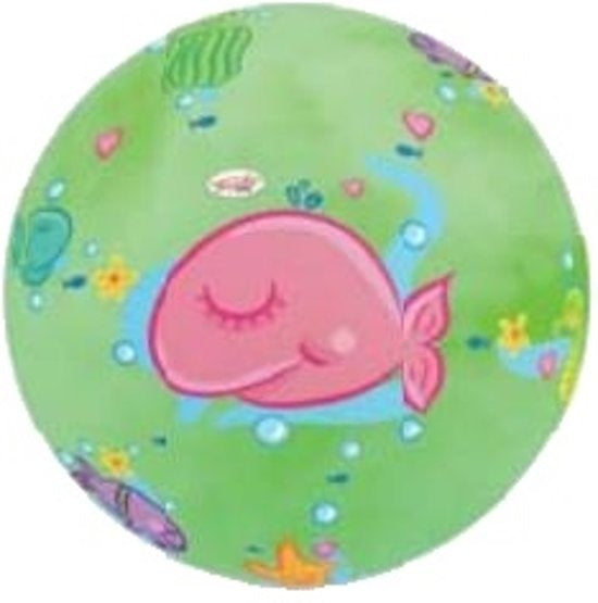 Bal vis 21 cm groen
