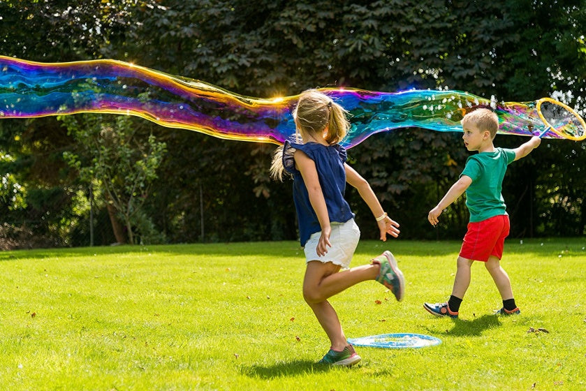Bubble Bonkaz bellenblaasring oranje