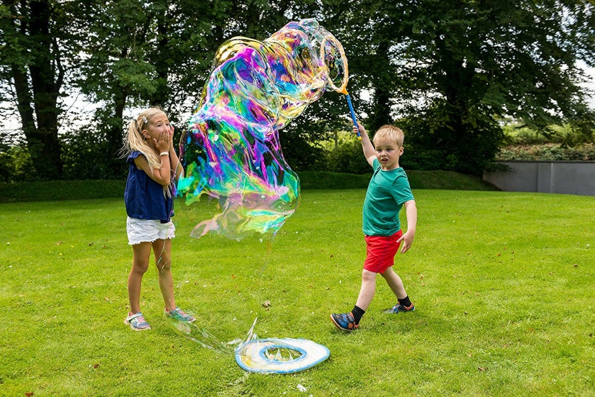 Bubble Bonkaz bellenblaasring oranje