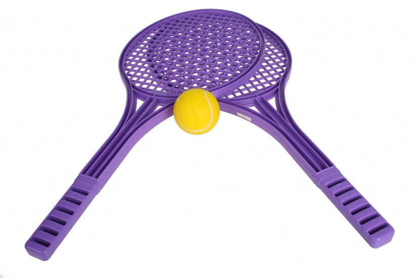 Soft Tennisset 53 cm paars