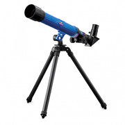 Telescoop 19 x 50 x 7.5 cm blauw/ zwart