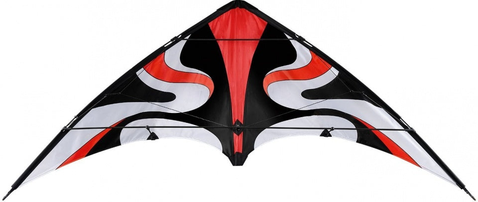 vlieger Meteor 136 x 60 cm rood