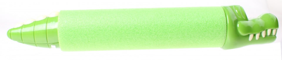 waterpistool krokodil 33 cm foam groen