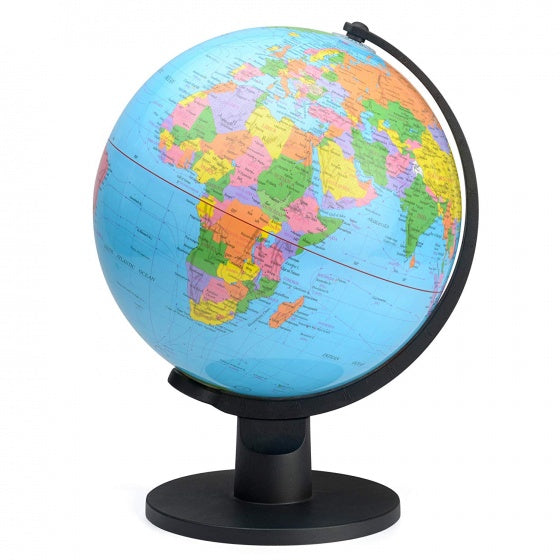 Wereldbol op standaard 25 cm