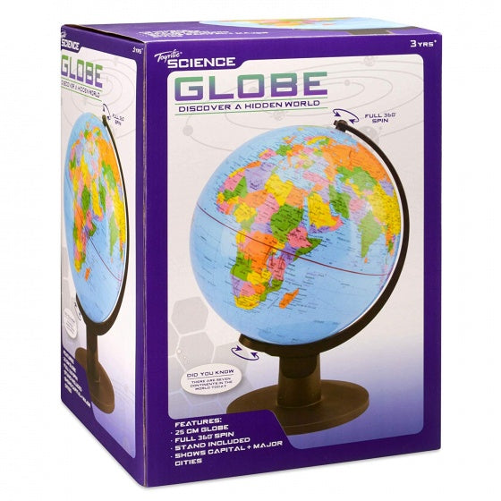 Wereldbol op standaard 25 cm