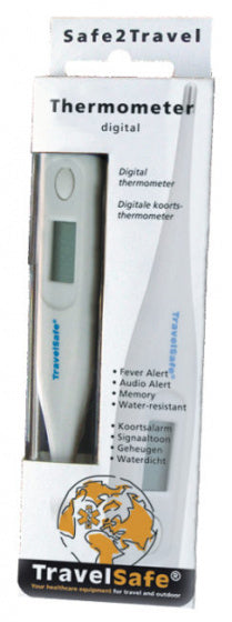 digitale thermometer Safe2Travel ABS wit