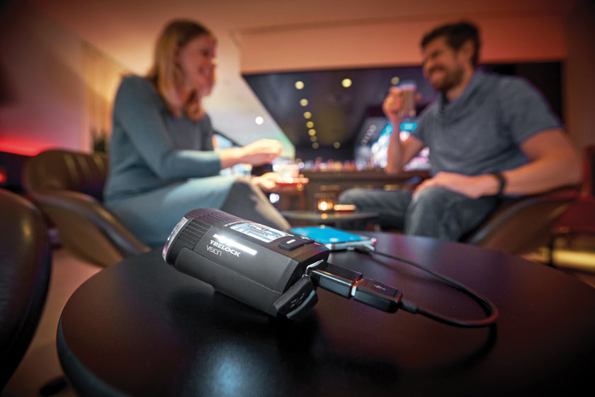 verlichtingsset LS 760 I-Go Vision 100 Lux zwart