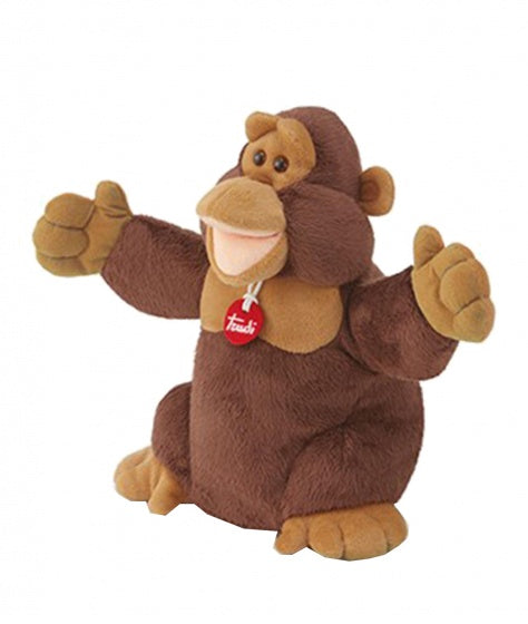 handpop Gorilla 35 cm bruin