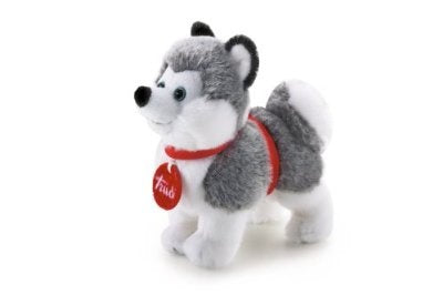 Knuffel Classic Husky 15 cm grijs