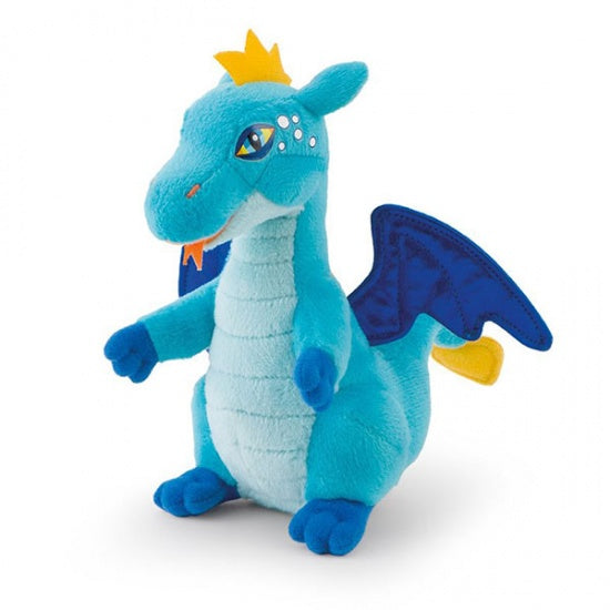 Knuffel Draak 14 cm Blauw